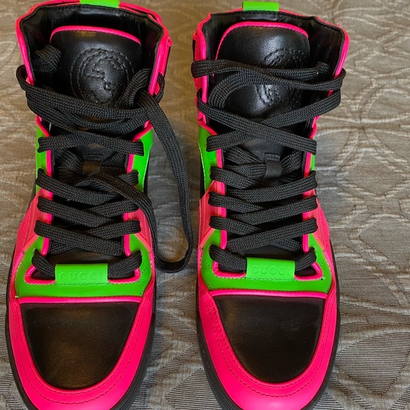Gucci | Shoes | Auth Gucci Neon Green 
